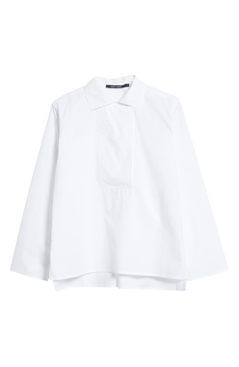 Sofie D'Hoore Cotton Poplin Shirt, Alternate, color,