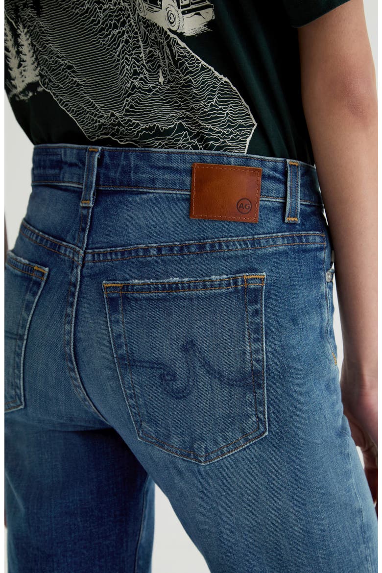 Sandra Low Rise Slim Straight Leg Jeans, Alternate, color, 10 YEARS ILLIAD