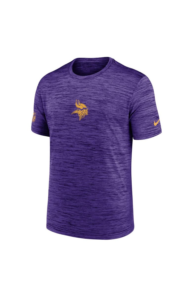 Nike Men's Nike Purple Minnesota Vikings Sideline Velocity Performance T-Shirt, Alternate, color, Purple