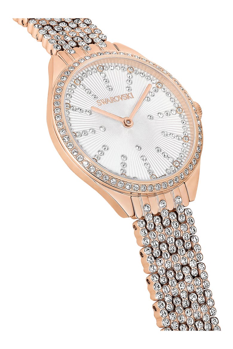 Attract Bracelet Watch, 30mm, Alternate, color, ROSE GOLD