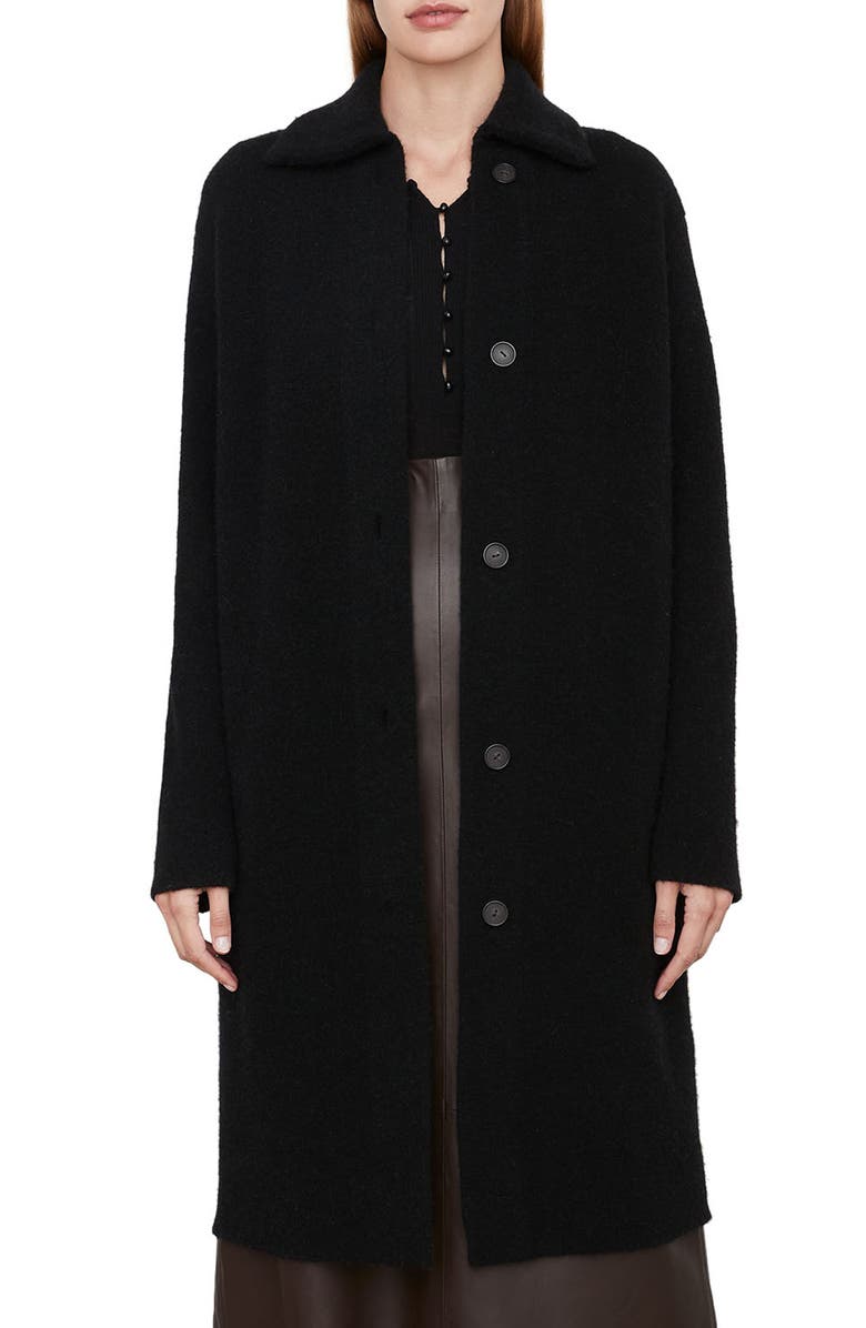 Vince Spread Collar Cardigan Coat, Main, color, 