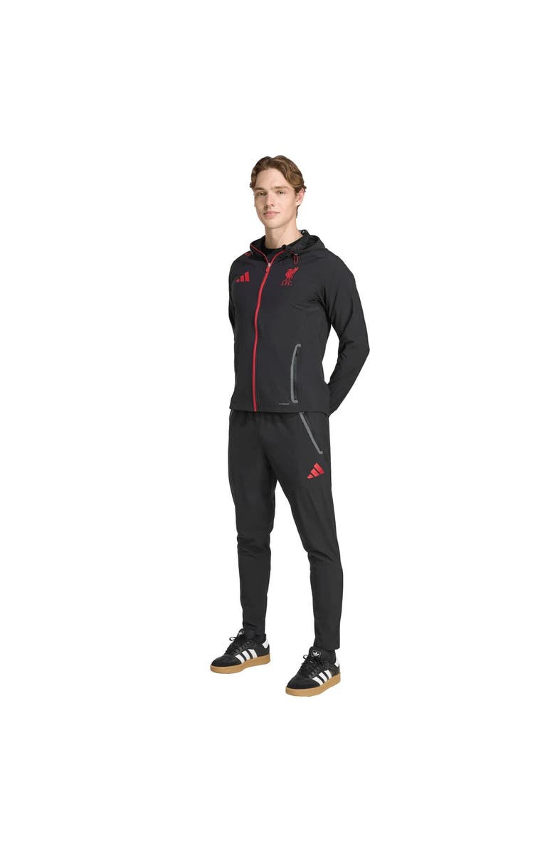 adidas Men's adidas Black Liverpool 2025/26 Tiro Vis Tech Travel Pants, Alternate, color, Black