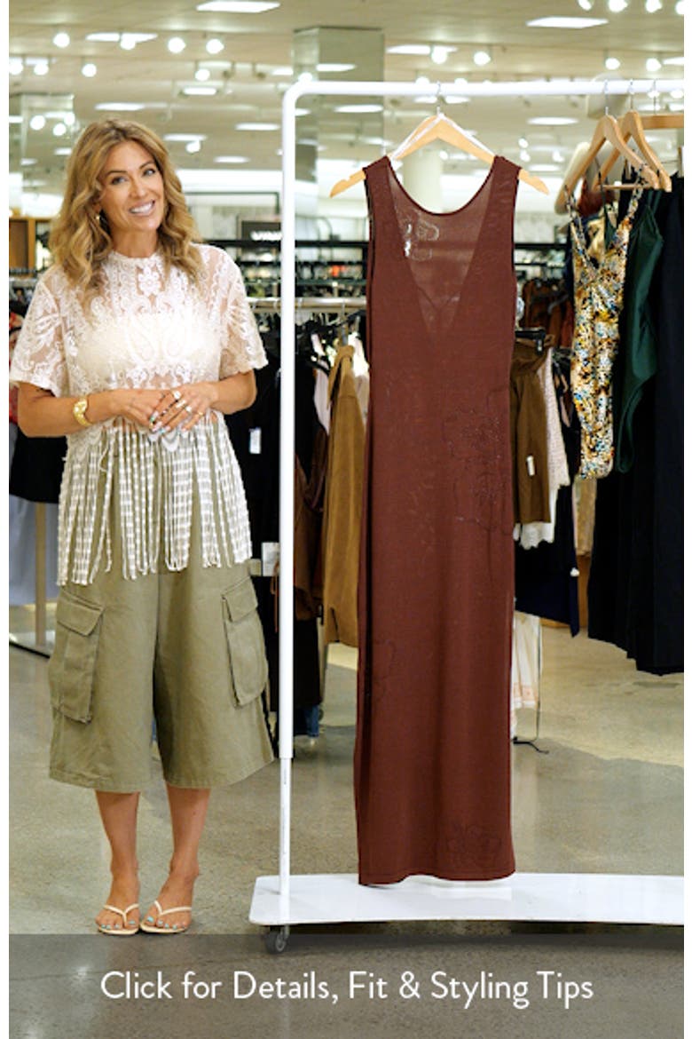 Lola Knit Maxi Dress video