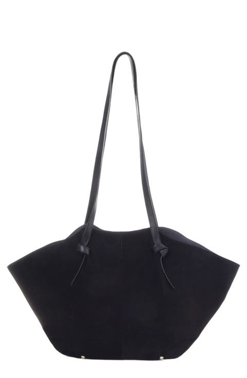 Large Faux Leather Tote