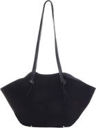Adornia Large Faux Leather Tote