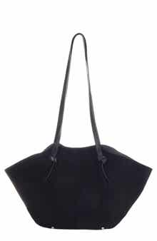 Large Faux Leather Tote