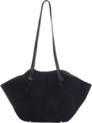 Adornia Large Faux Leather Tote