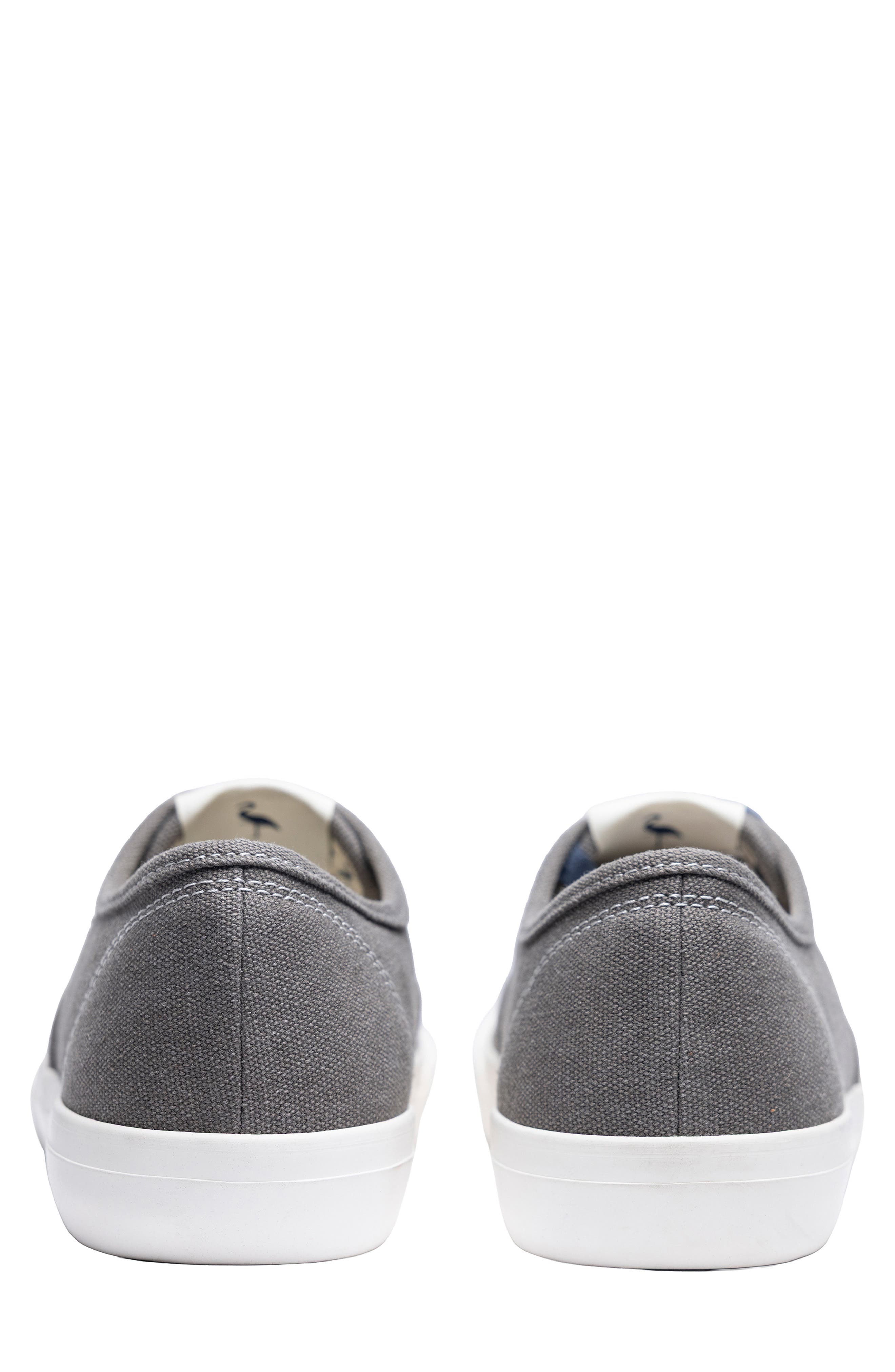 TailorByrd Luke Washed Canvas Sneaker, Alternate, color, Gray