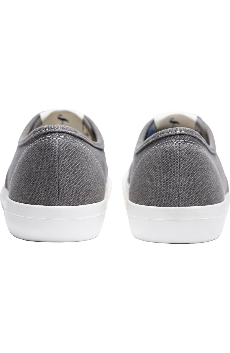 TailorByrd Luke Washed Canvas Sneaker, Alternate, color, Gray
