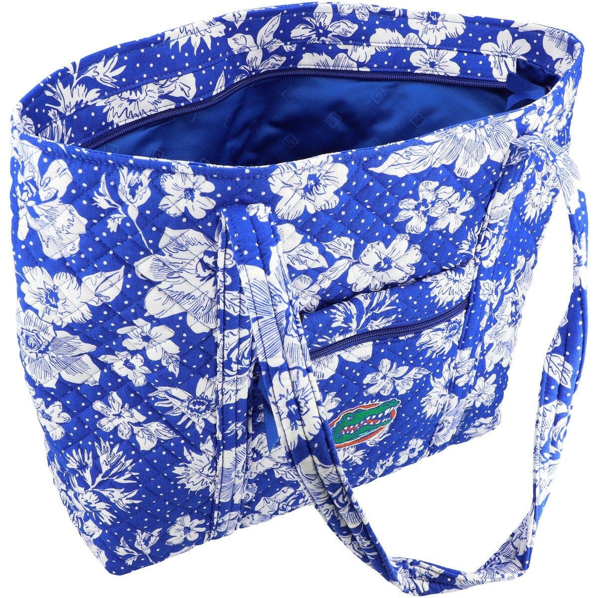 VERA BRADLEY Florida Gators Rain Garden Vera Tote Bag, Alternate, color, 