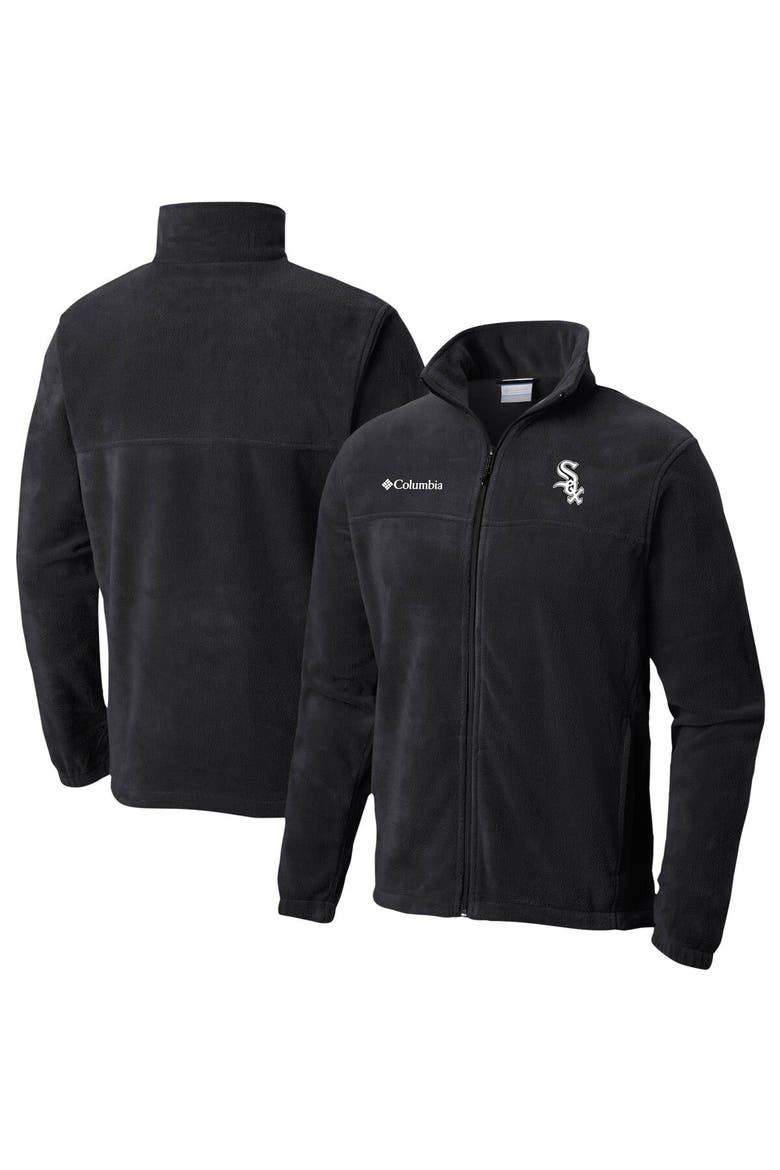 Men's Columbia Black Chicago White Sox Steens Mountain Full-Zip Jacket, Main, color, Black