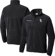 Columbia Men's Columbia Black Chicago White Sox Steens Mountain Full-Zip Jacket