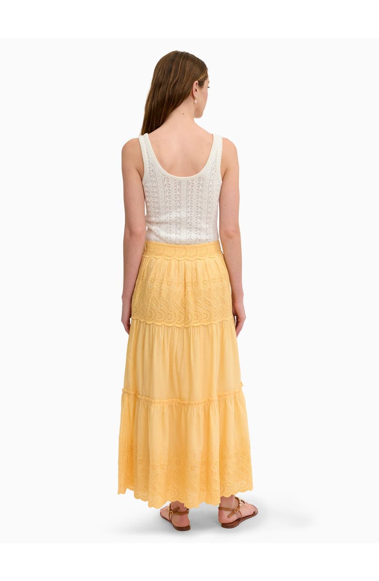 Rebecca Taylor Sabine Skirt, Alternate, color, Daisy Yellow