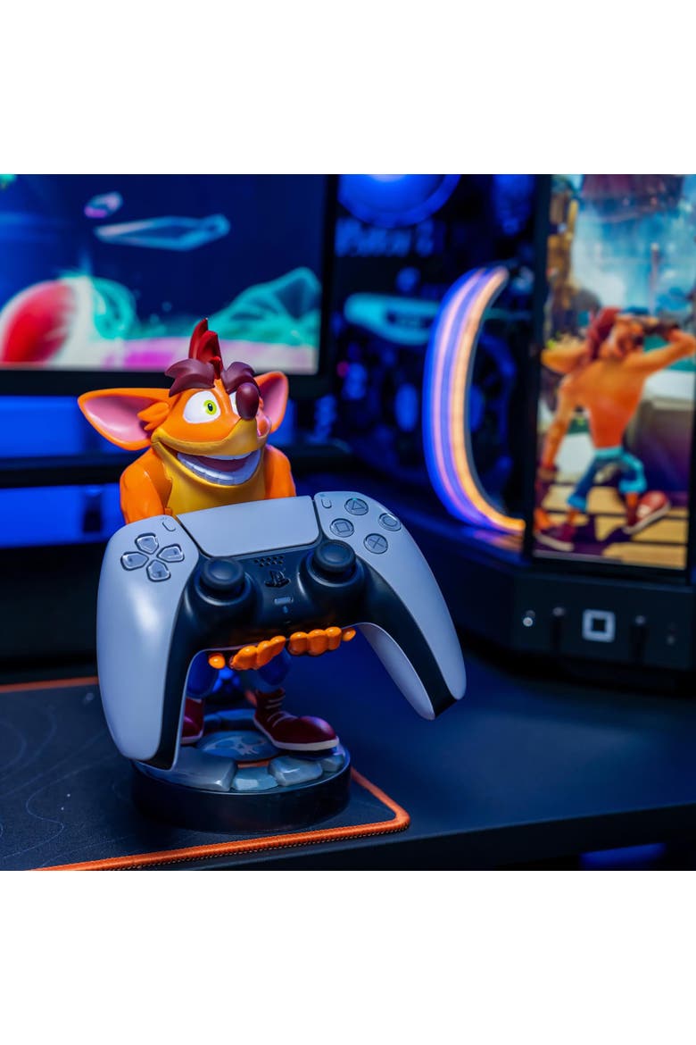 Crash Bandicoot Trilogy Phone & Gaming Controller Holder, Alternate, color, Multicolored