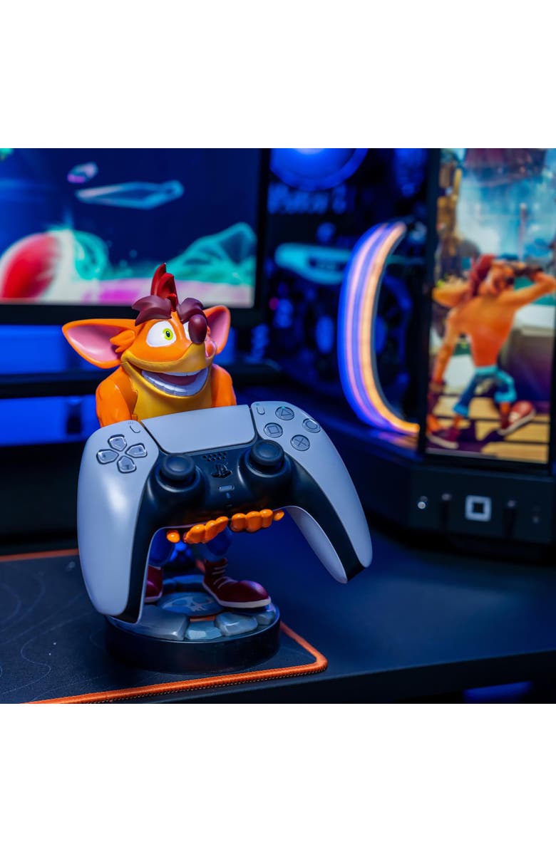 Exquisite Gaming Crash Bandicoot Trilogy Phone & Gaming Controller Holder, Alternate, color, Multicolored