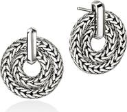 John Hardy Icon Link Frontal Hoop Earrings