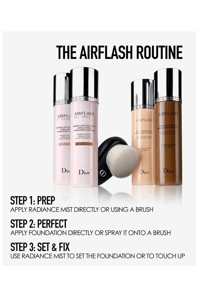 Backstage Airflash Radiance Mist Primer & Setting Spray, Alternate, color, 002 MEDIUM/DEEP RADIANCE