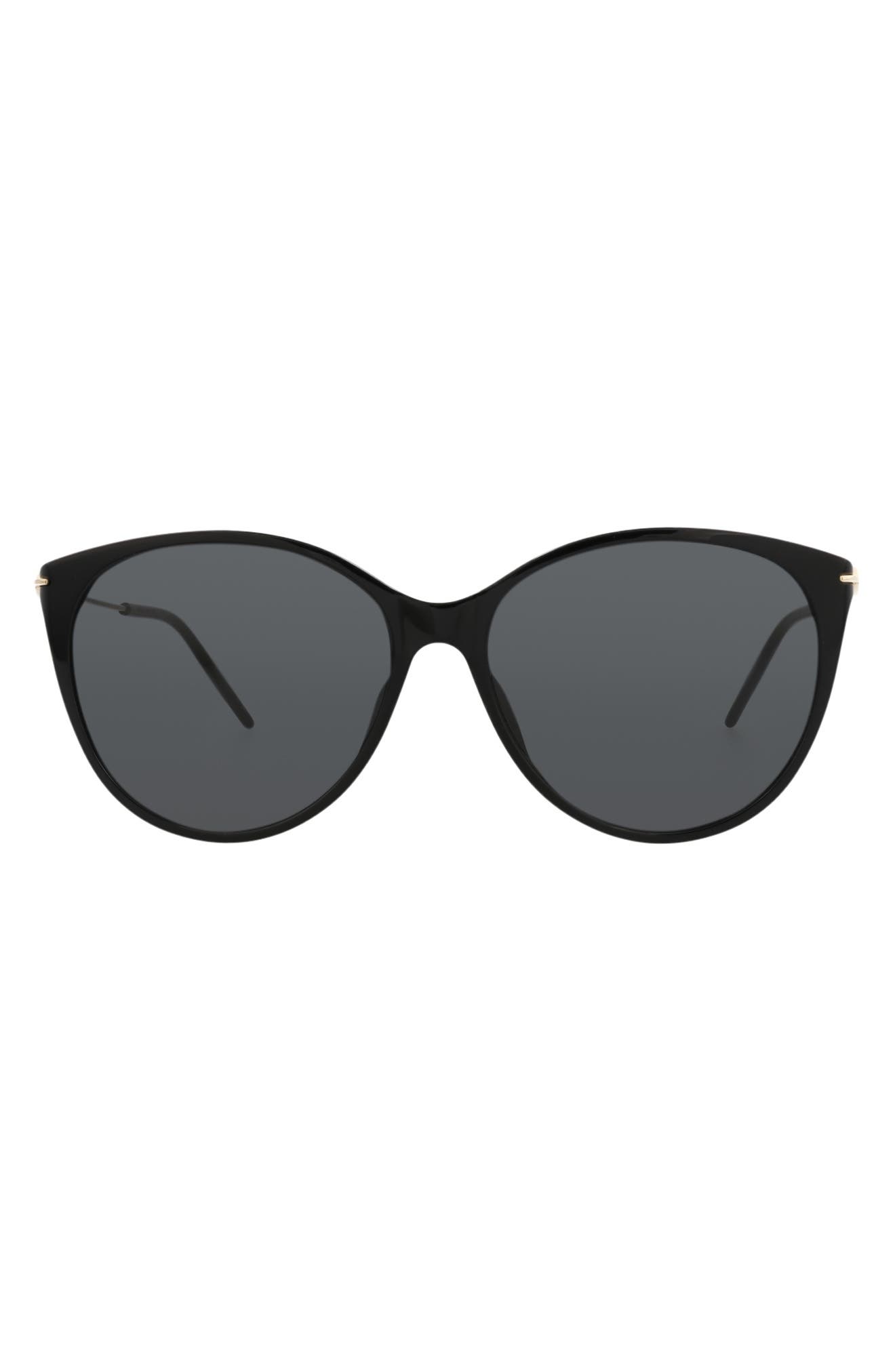 Gucci 58mm Round Sunglasses