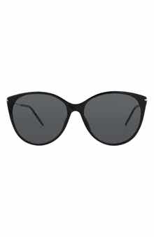 Gucci 58mm Round Sunglasses