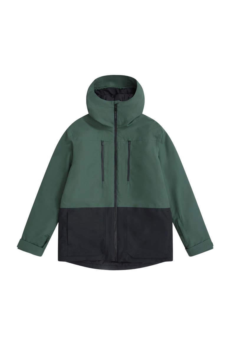 Zephyr Snowboarding Jacket, Main, color, Green