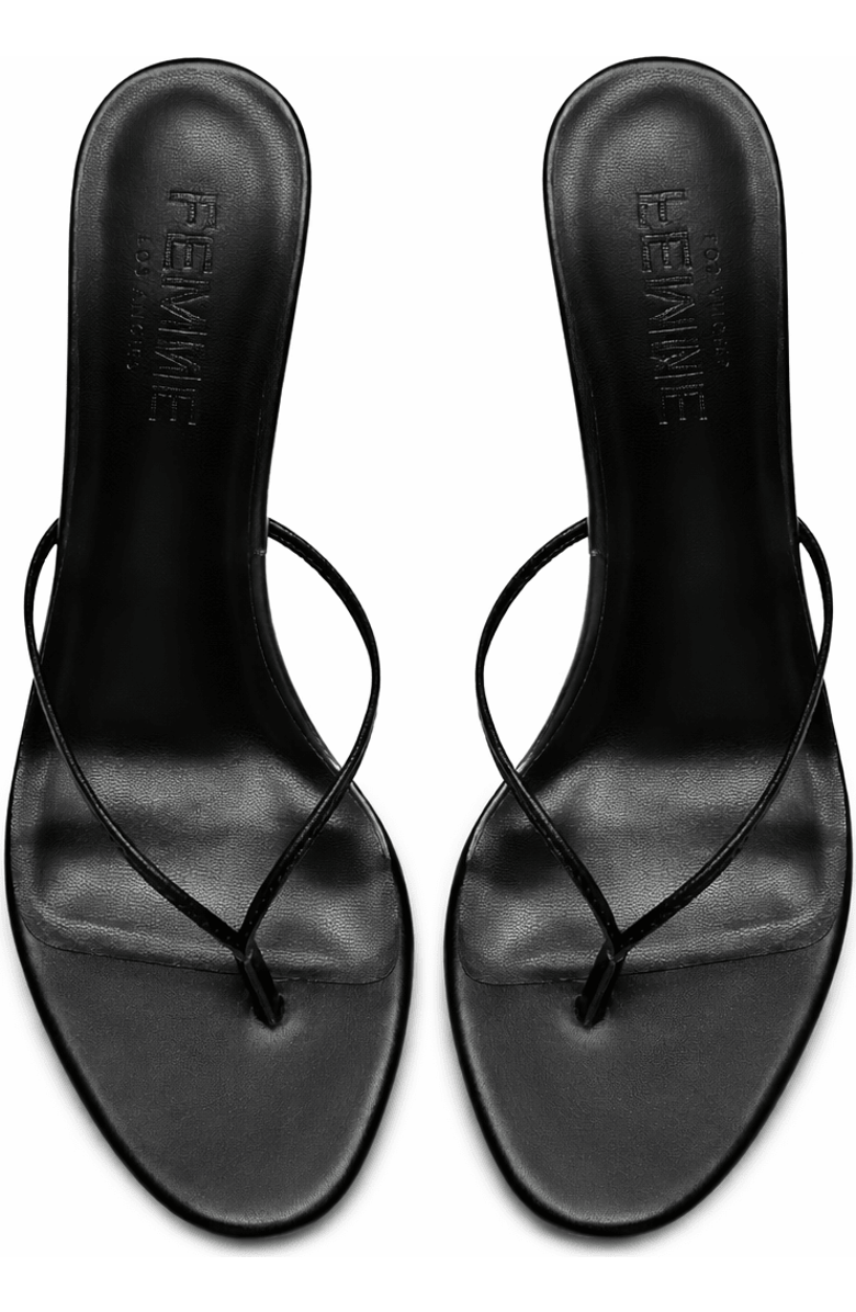 FEMME Osaka Mule, Alternate, color, Black