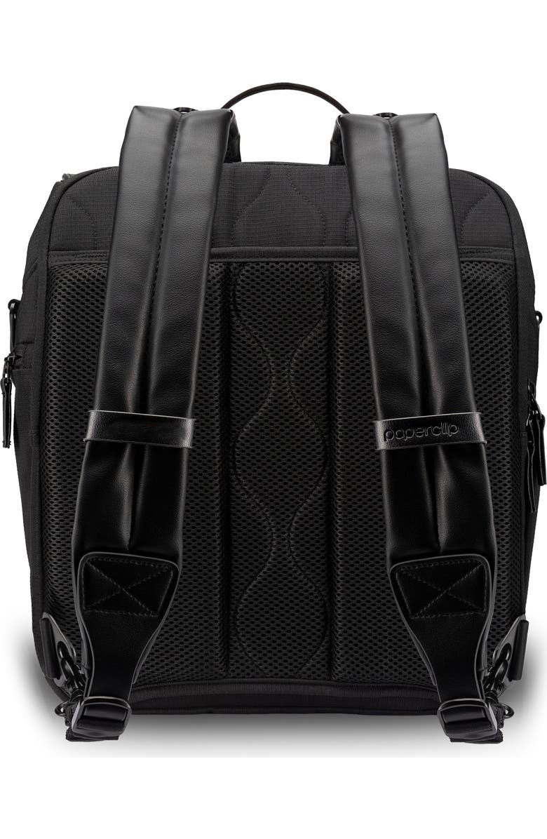 Paperclip Willow Recycled Ocean Plastic Convertible Backpack Diaper Bag, Alternate, color,