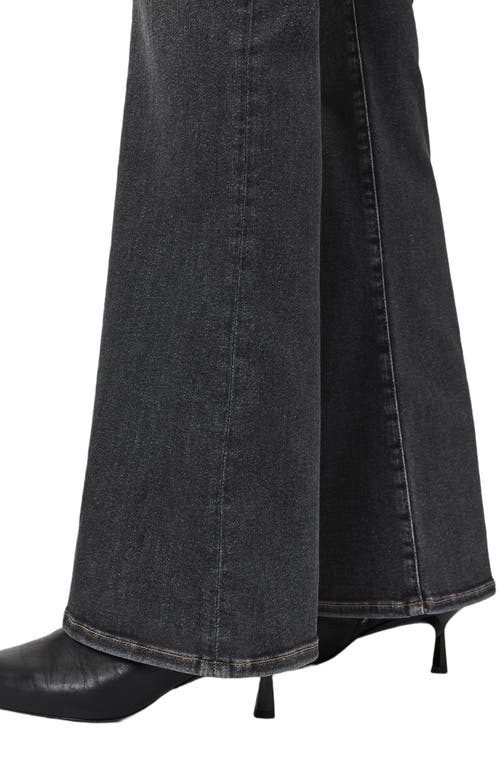 Allsaints Maisie Flare Jeans In Gray