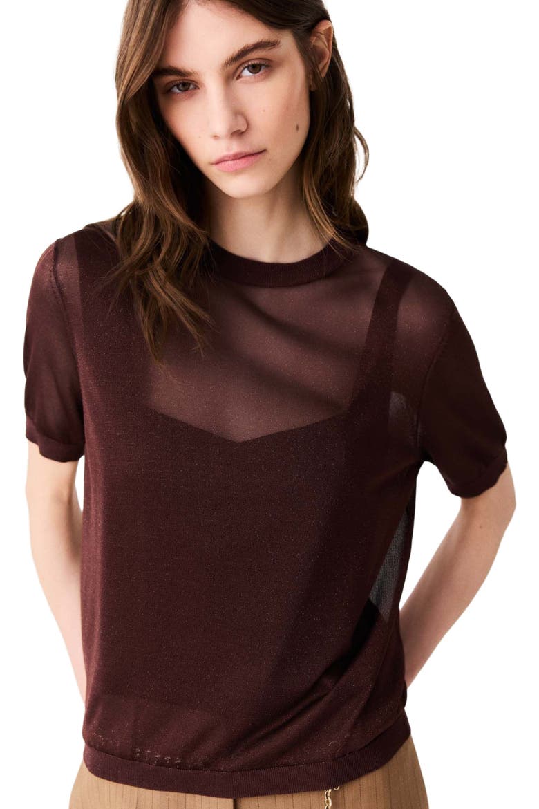 2-in-1 Sweater, Alternate, color, Brown