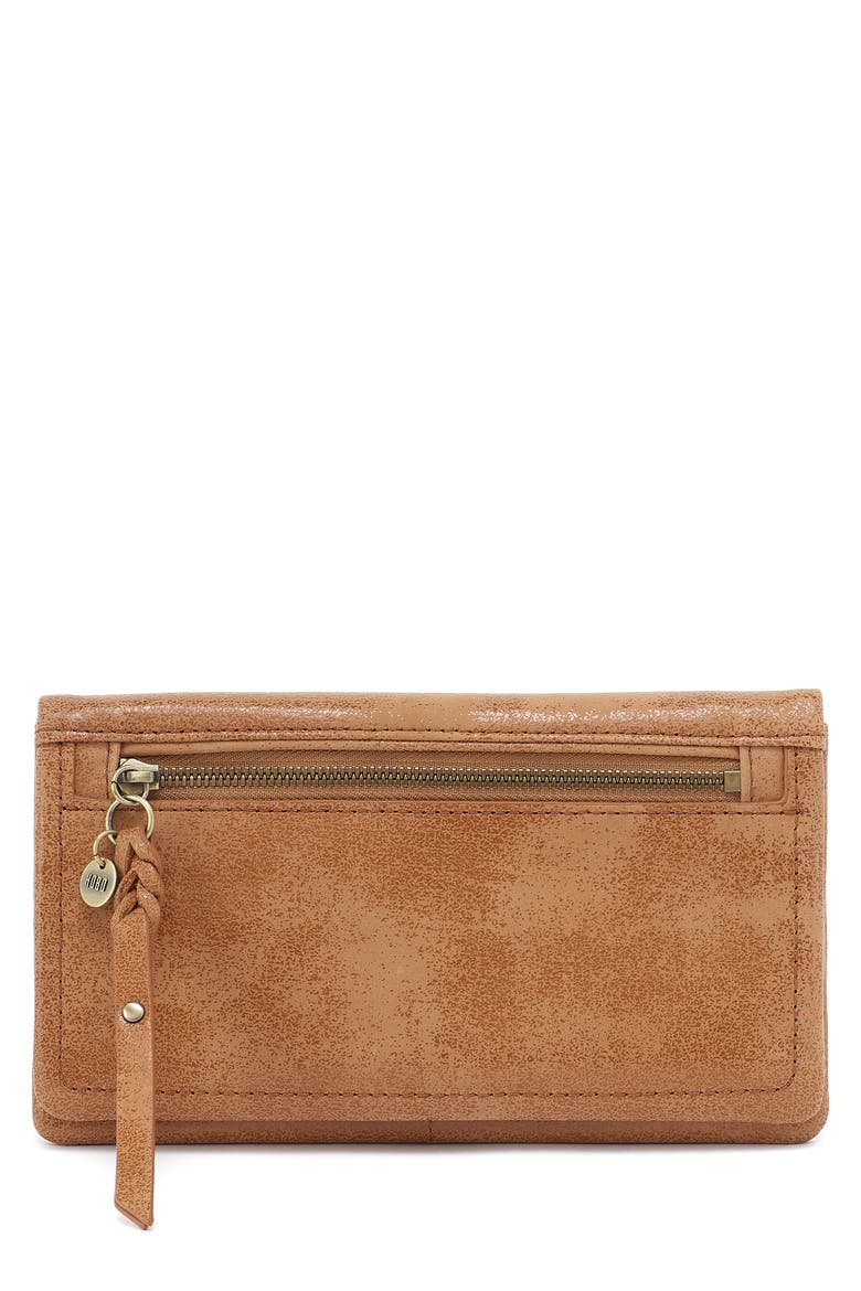 Lumen Leather Continental Bifold Wallet, Main, color, WHISKEY