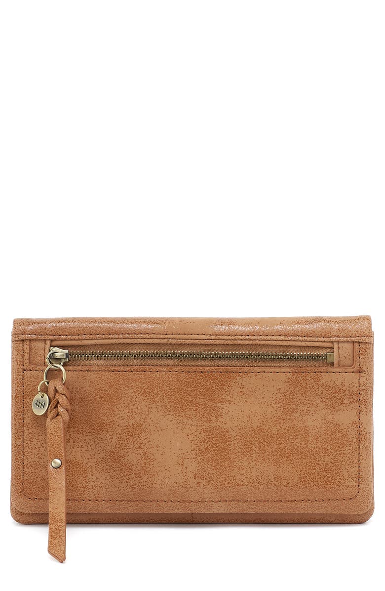 HOBO Lumen Leather Continental Bifold Wallet, Main, color, 