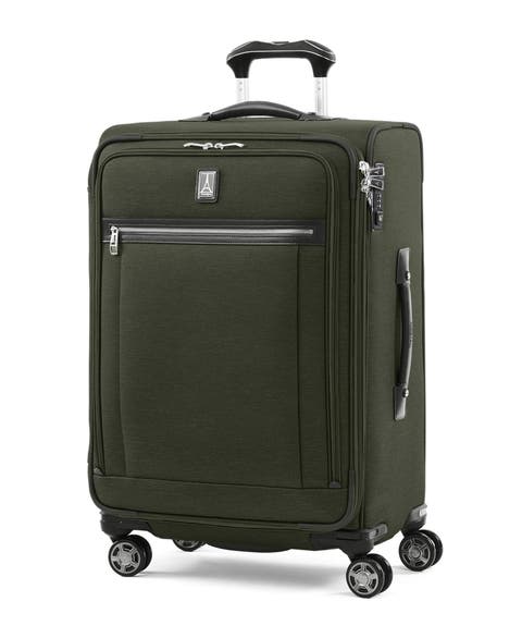 Platinum Elite Softside Expandable Medium 25-Inch Checked Luggage