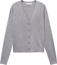 MANGO V-Neck Cardigan