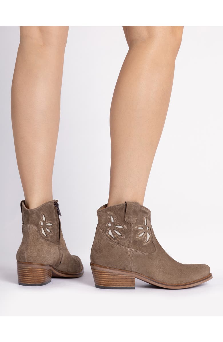 Penelope Chilvers Cassidy Jasmine Water Repellent Western Boot, Alternate, color, Sesame