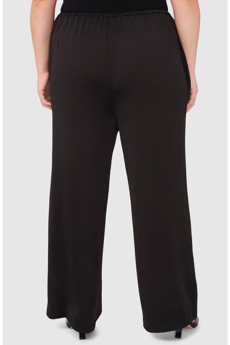 Wide Leg Pull-On Pants, Alternate, color, RICH BLACK