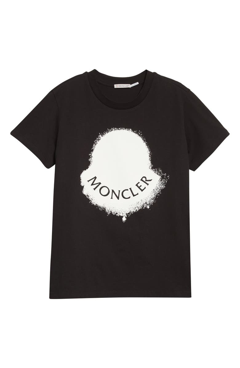 Moncler Logo Graphic Tee, Alternate, color, 