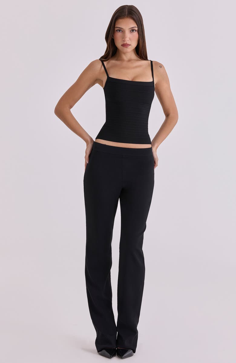 HOUSE OF CB The Body Bandage Top, Alternate, color, Black