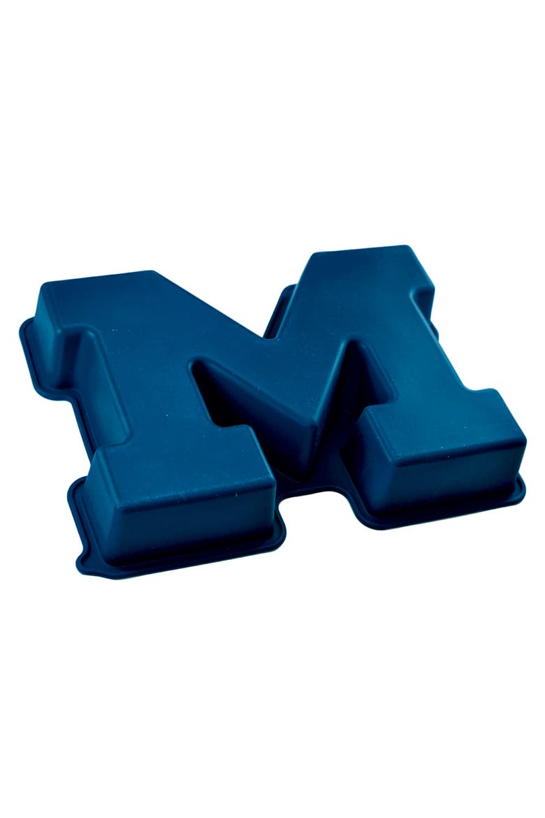 Michigan Wolverines Cake Pan, Alternate, color, Blue