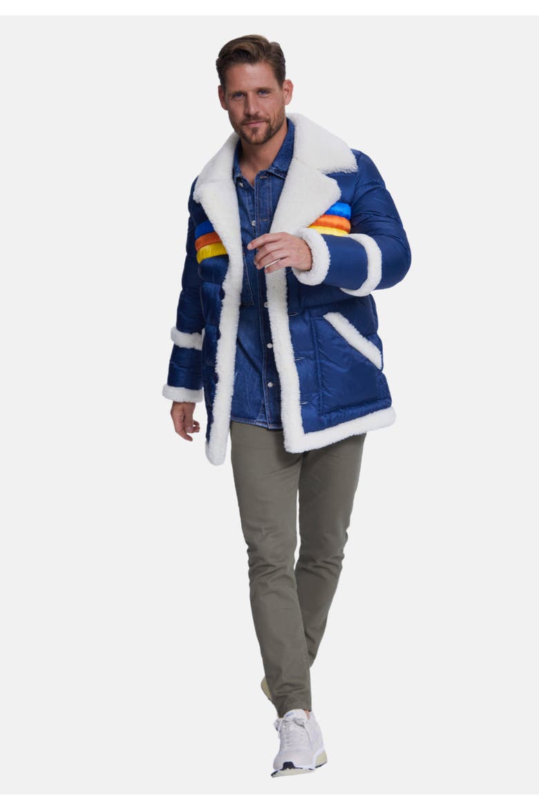 Joshua Puffer Coat, Alternate, color, White