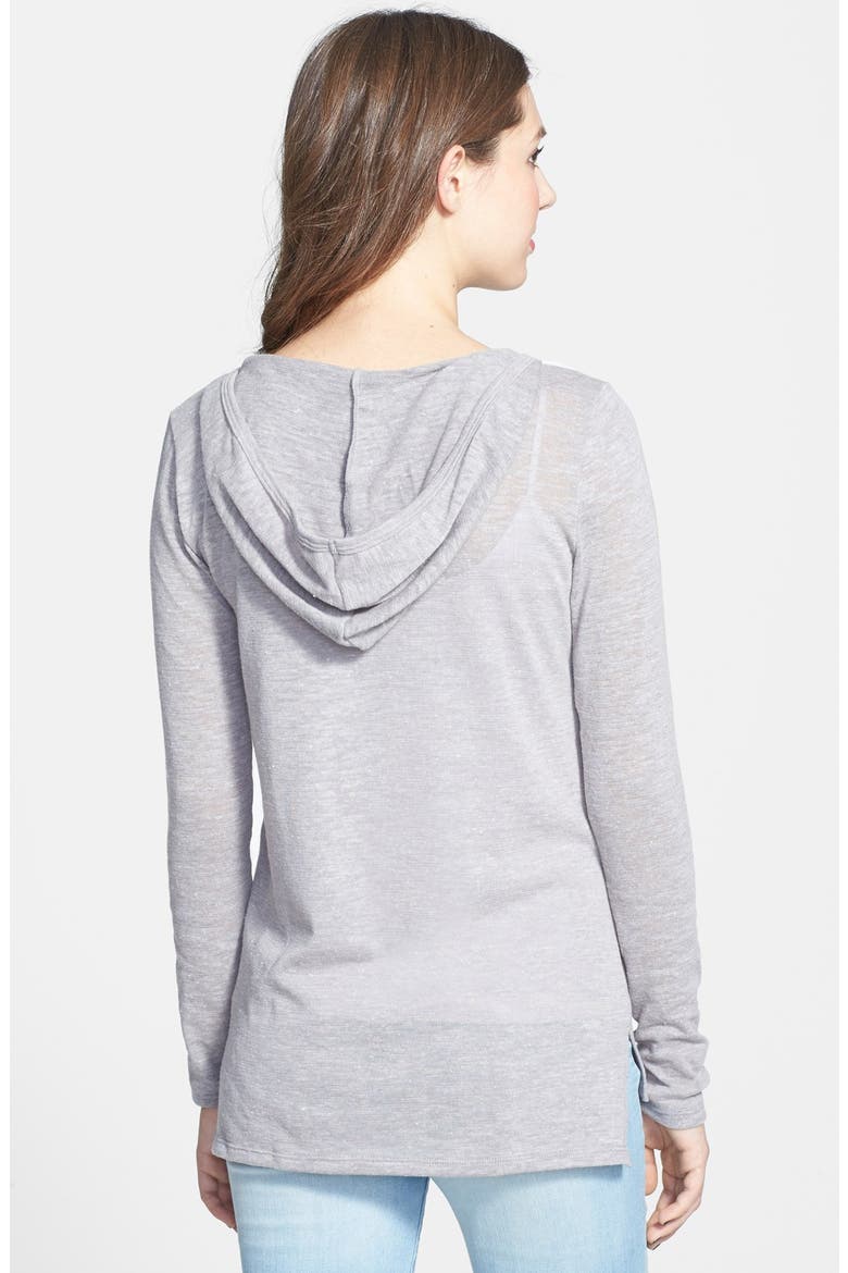 Lightweight Beach Hoodie, Alternate, color, GREY CLOUDBURST