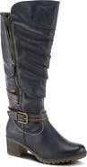 Spring Step Spring Street Gemisola Water Resistant Faux Fur Lined Knee High Boot