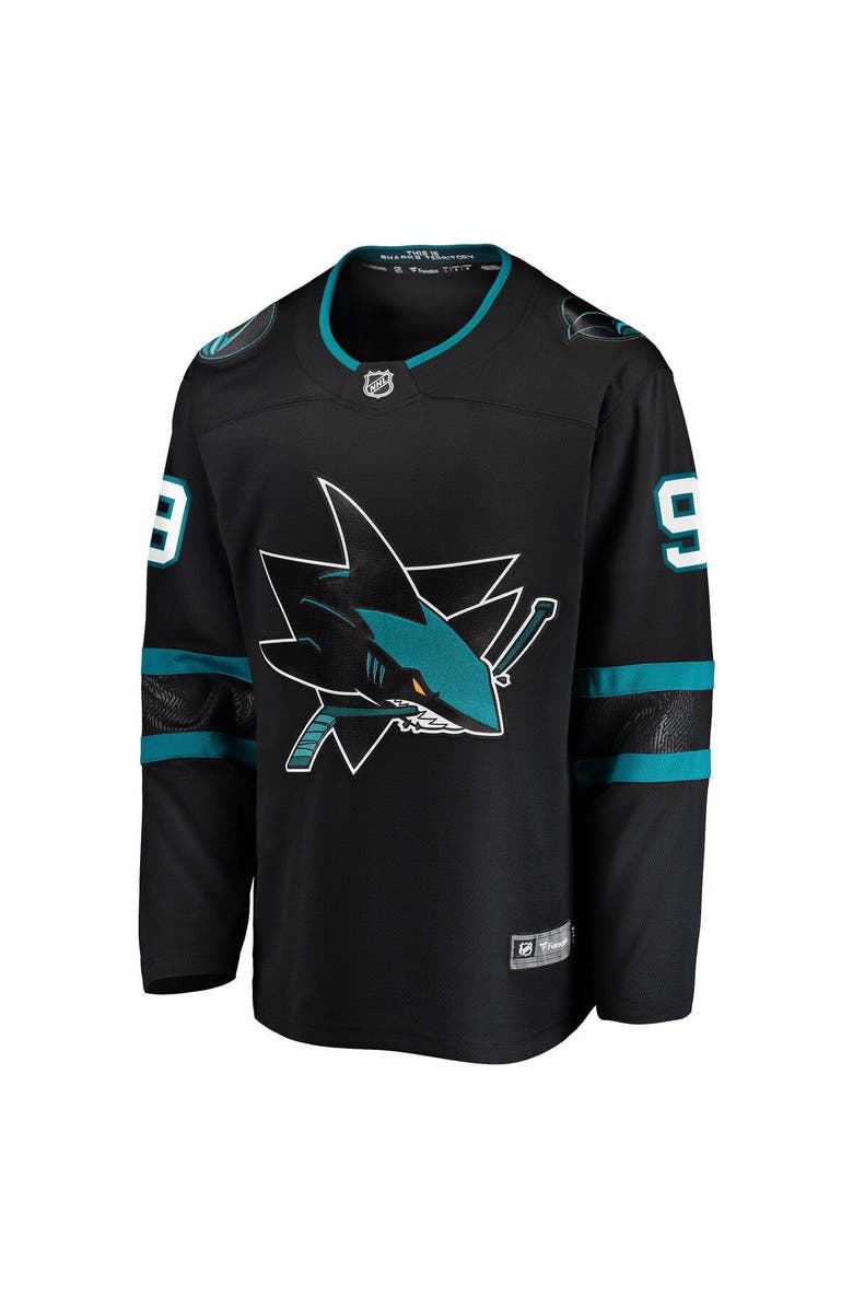 FANATICS Men's Fanatics Branded Evander Kane Black San Jose Sharks Alternate Premier Breakaway Player Jersey, Alternate, color, 
