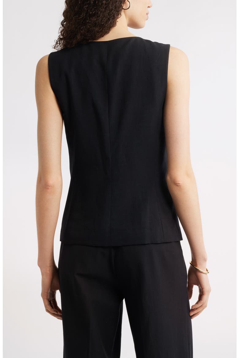 Cutaway Vest, Alternate, color, BLACK