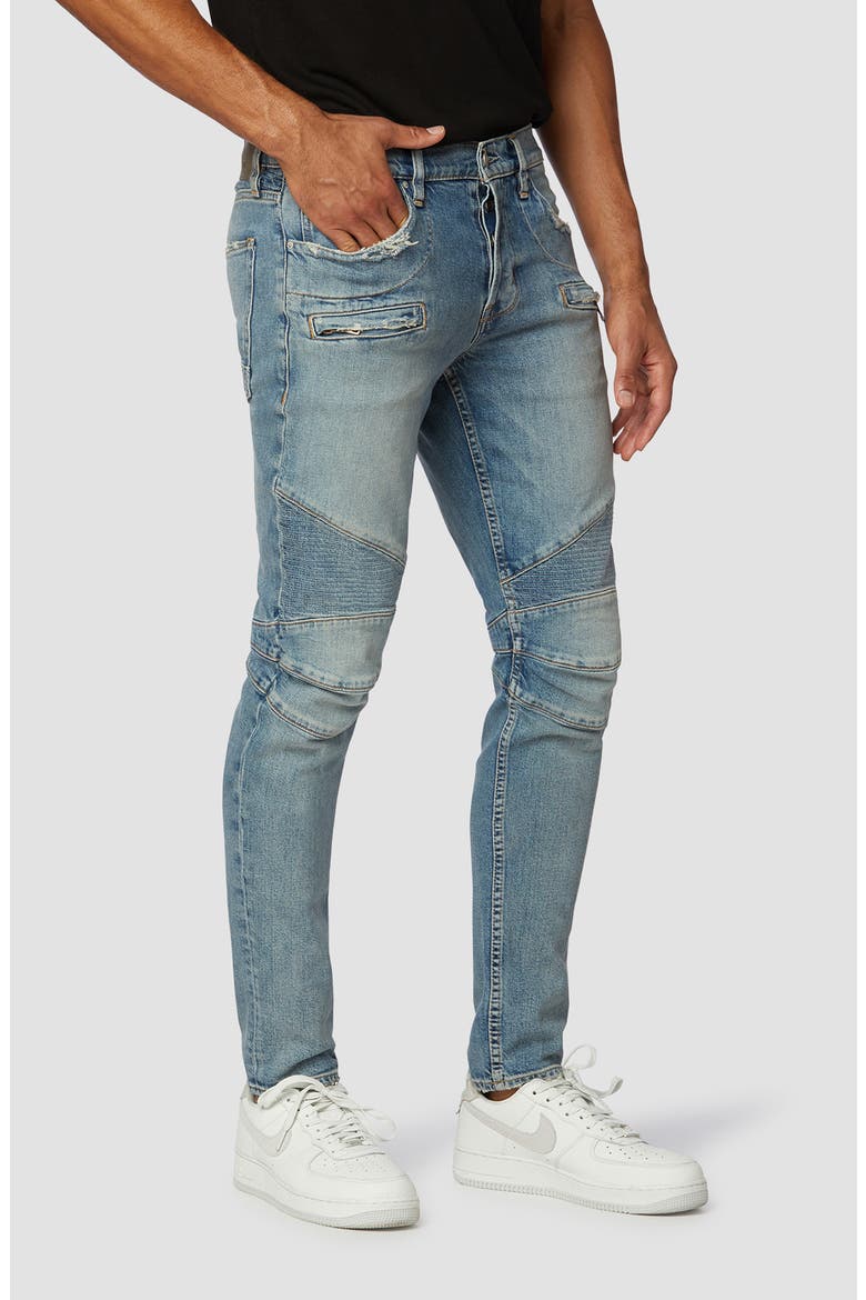 The Blinder Biker V.2 Skinny Fit Jeans, Alternate, color, COASTAL