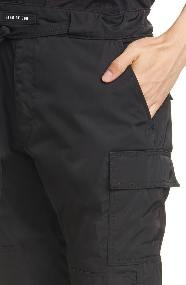 Fear of God Nylon Cargo Pants, Alternate, color, 