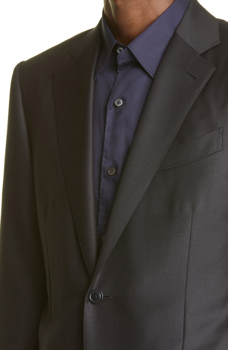 ZEGNA Trofeo Classic Fit Navy Wool Suit, Alternate, color, Navy