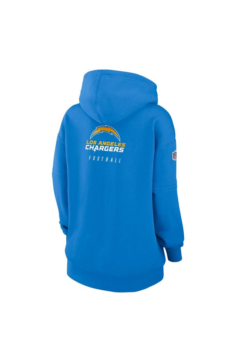 Nike Women's Nike Powder Blue Los Angeles Chargers 2023 Sideline Club Fleece Pullover Hoodie, Alternate, color, Powder Blue