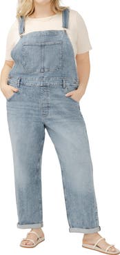 Silver Jeans Co. Straight Leg Denim Overalls