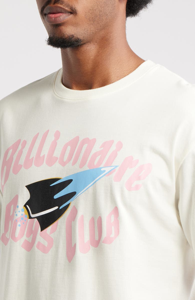 Billionaire Boys Club Voyage Graphic T-Shirt, Alternate, color, Winter White