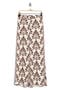 selected Ivory/ Brown Fan Print