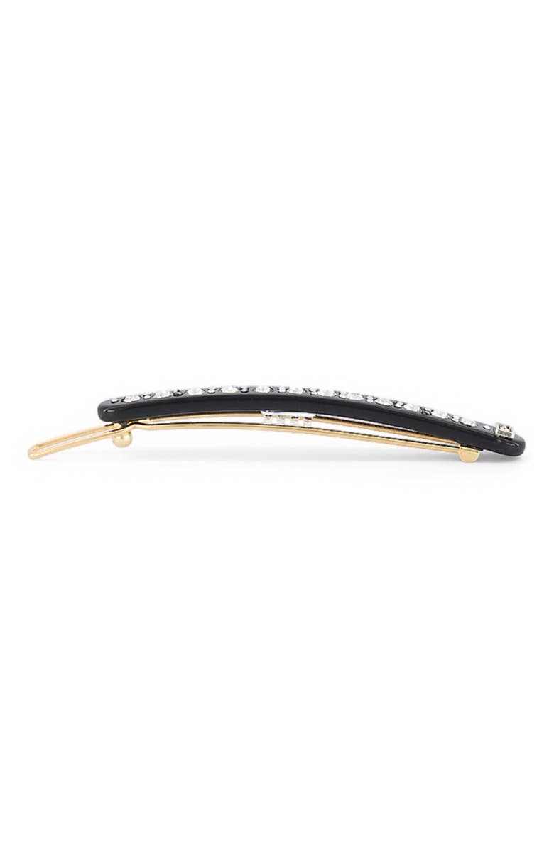 Alexandre de Paris Le Marais strass acetate side barette, Alternate, color, 